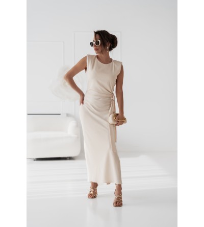 Elegante chaqueta en color crema