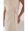 Elegantes Kleid in Cremefarben