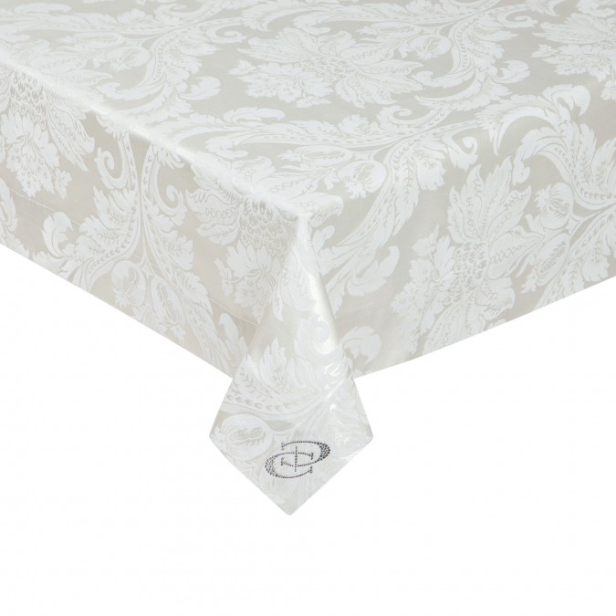 Tablecloth Verona Pearl 160x160cm