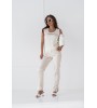Pantalones de seda para mujer