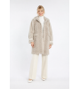 Cappotto elegante grigio chiaro
