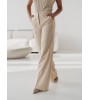 Eleganti pantaloni color crema