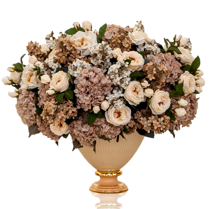 Beau Bouquet de Fleurs dans un Vase