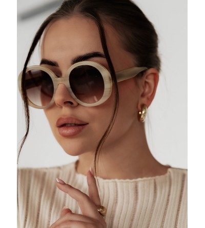 Occhiali da sole beige