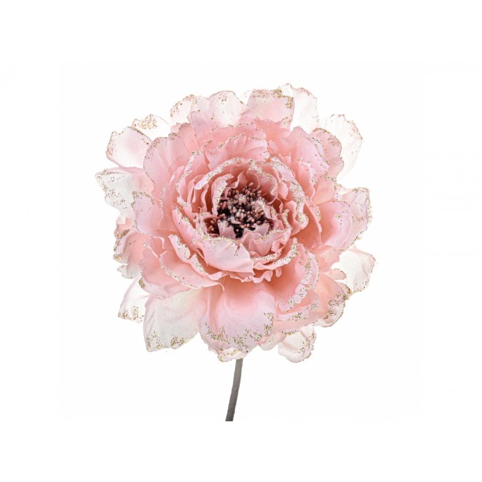 Pink Peony 14 cm - Xmas Decoration